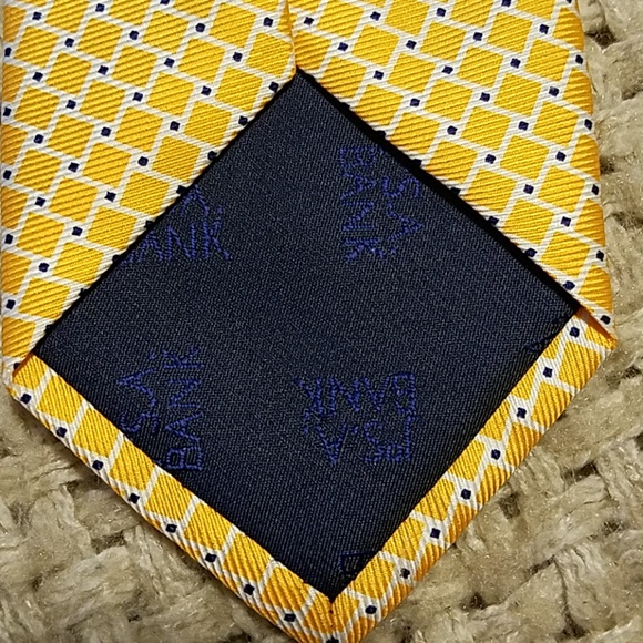 JOS A Bank Yellow executive collection tie - Picture 4 of 4